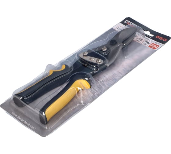 Ножницы по металлу FASTER TOOLS прямые 860
