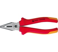 Комбинированные диэлектрические плоскогубцы с держателем 180 мм МАСТАК 030-00180EH