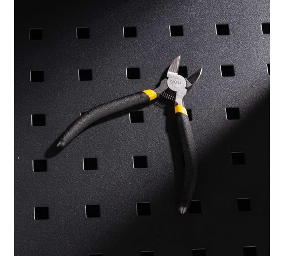 Мини-бокорезы DELI dl2715 125 мм, высокоуглеродистая сталь, твердость 56-60hrc, противоскользящая рукоять 119051