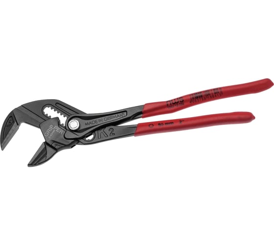 Переставные клещи-гаечный ключ NWS gripper k2, 250 мм, покрытие titanfinish, обливные рукоятки 1664-12-250