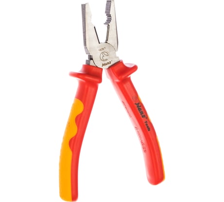 Пассатижи для электрика Hans 1828-07