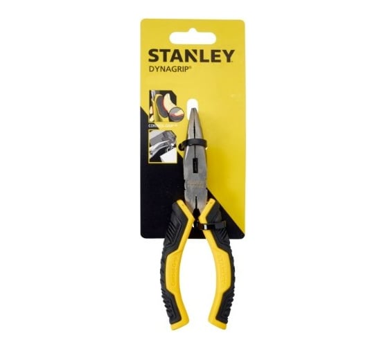 Плоскогубцы с изогнутыми губками 200мм STANLEY CONTROL-GRIP 0-75-066