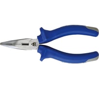 Удлинённые тонкие загнутые плоскогубцы 160мм МАСТАК 030-11160H