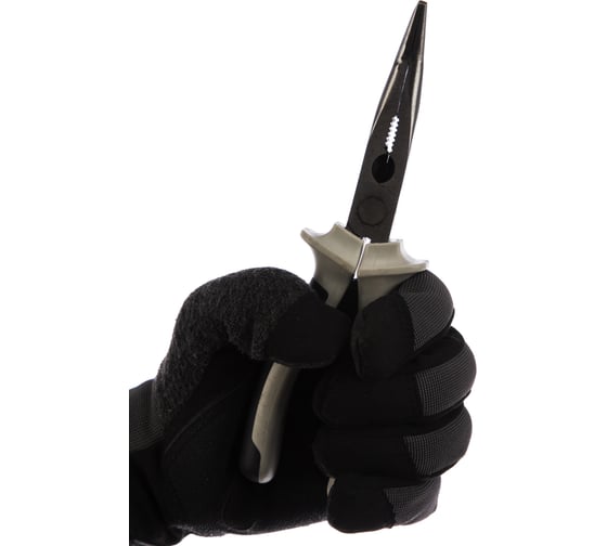 Изогнутые длинногубцы THORVIK BNP0200 200 мм 52189