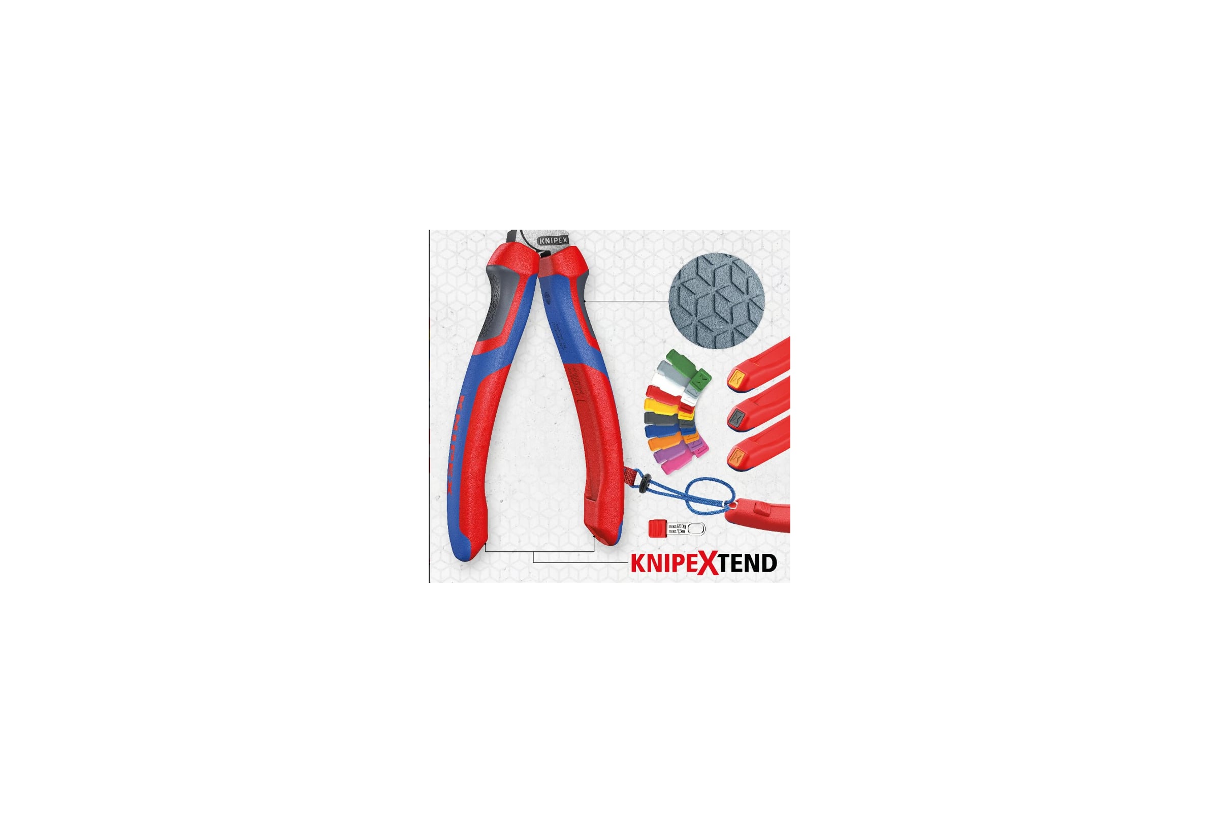 ぴすけ  Комбинированные остроконечные плоскогубцы KNIPEX с удлинёнными