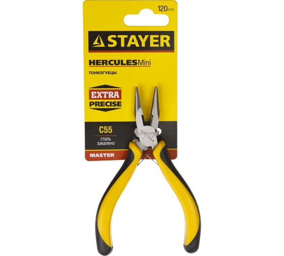 Тонкогубцы 120мм STAYER MASTER HERCULES MINI 2218-2_z01