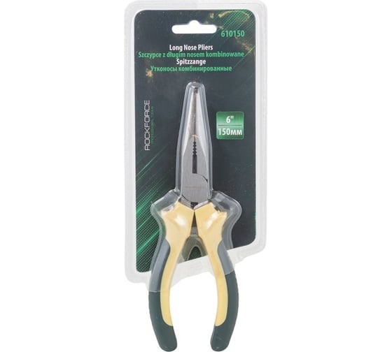 Комбинированные утконосы Rockforce Cr-V 6"-150мм, в блистере RF-610150(52034)
