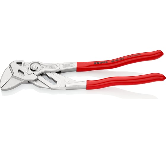 Клещи переставные - гаечный ключ 250мм KNIPEX KN-8643250