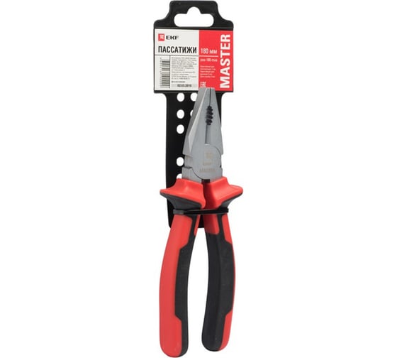 Пассатижи EKF Master Basic 180 мм 728826 pas-180-mas