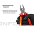 Диэлектрические пассатижи Inforce 180мм 1000В 06-18-19 3
