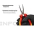 Диэлектрические тонкогубцы Inforce 160мм 1000В 06-18-20 3