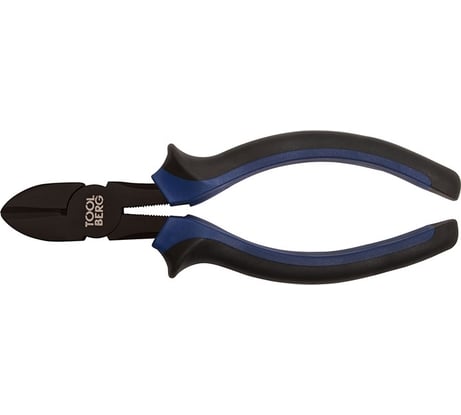 Боковые кусачки Toolberg двухкомпонентные рукоятки, 180 мм 90002902007