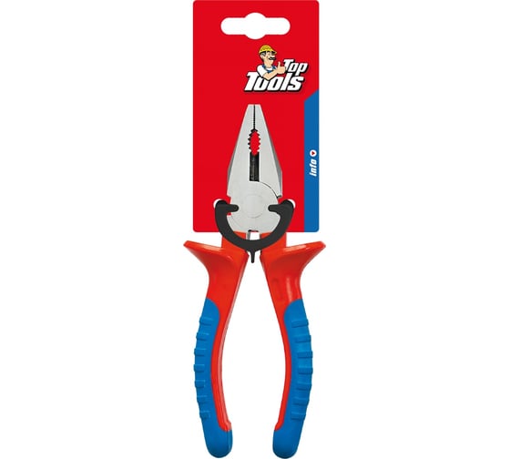 Комбинированные плоскогубцы 160 мм Top Tools 32D110