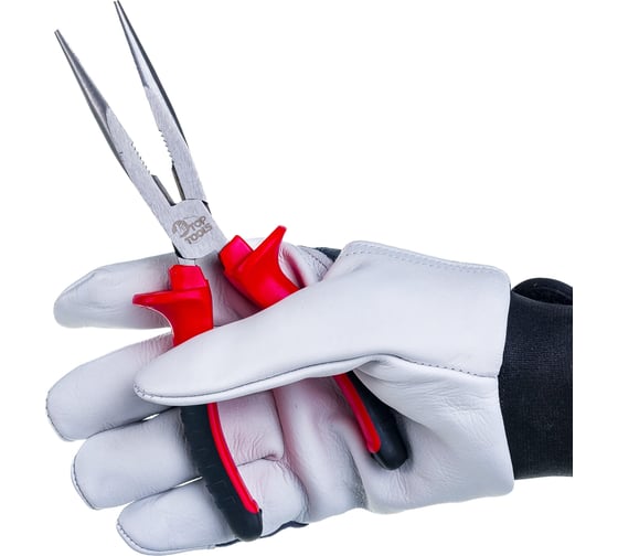 Удлиненные прямые плоскогубцы, 200 мм Top Tools 32D115