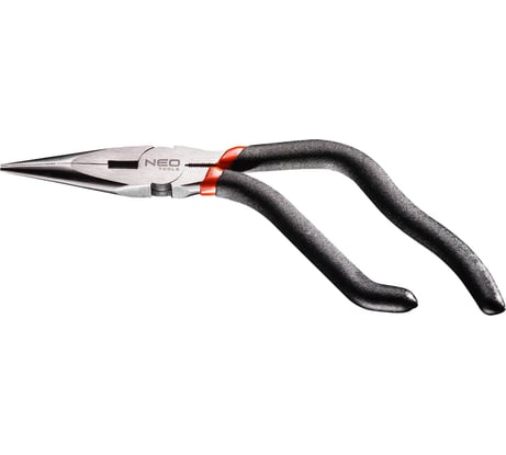 Удлиненные прямые плоскогубцы, 225 мм NEO Tools 01-081