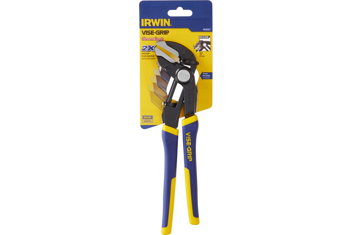 Переставные сантехнические пассатижи Irwin GL 10 4935097 - выгодная ...