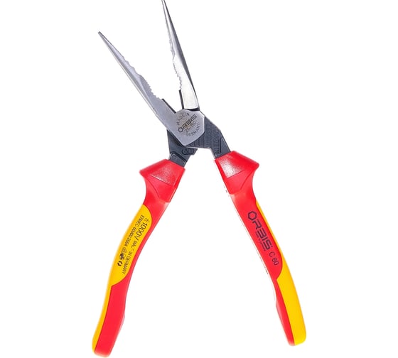 Плоскокруглогубцы L=220мм 1000V OrbisWill EvoTel C60 pro VDE 21-150/40RV