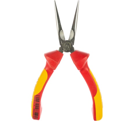 Плоскокруглогубцы VDE с режущей кромкой L=160мм 1000V OrbisWill 15-160/44RV