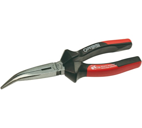 Плоскокруглогубцы с режущей кромкой, изогнутые 40 L=200мм OrbisWill 17-200/20RR