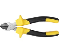 Бокорезы, черно-желтые прорезиненные ручки, хром-никелевое покрытие 180 мм FIT Старт 49952