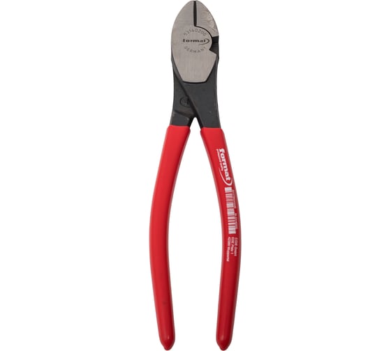 Бокорезы Format усиленные, шлифованные губки, рукоятки ПВХ 200мм 5314 0200 1