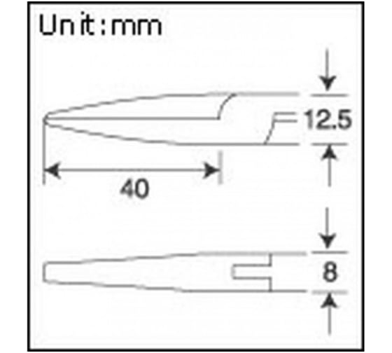 Длинногубцы Pro'sKit 1PK-706 00072641