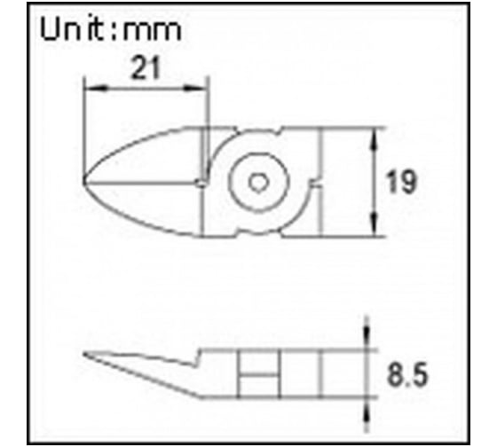 Кусачки для пластика Pro'sKit PM-806E 00223512