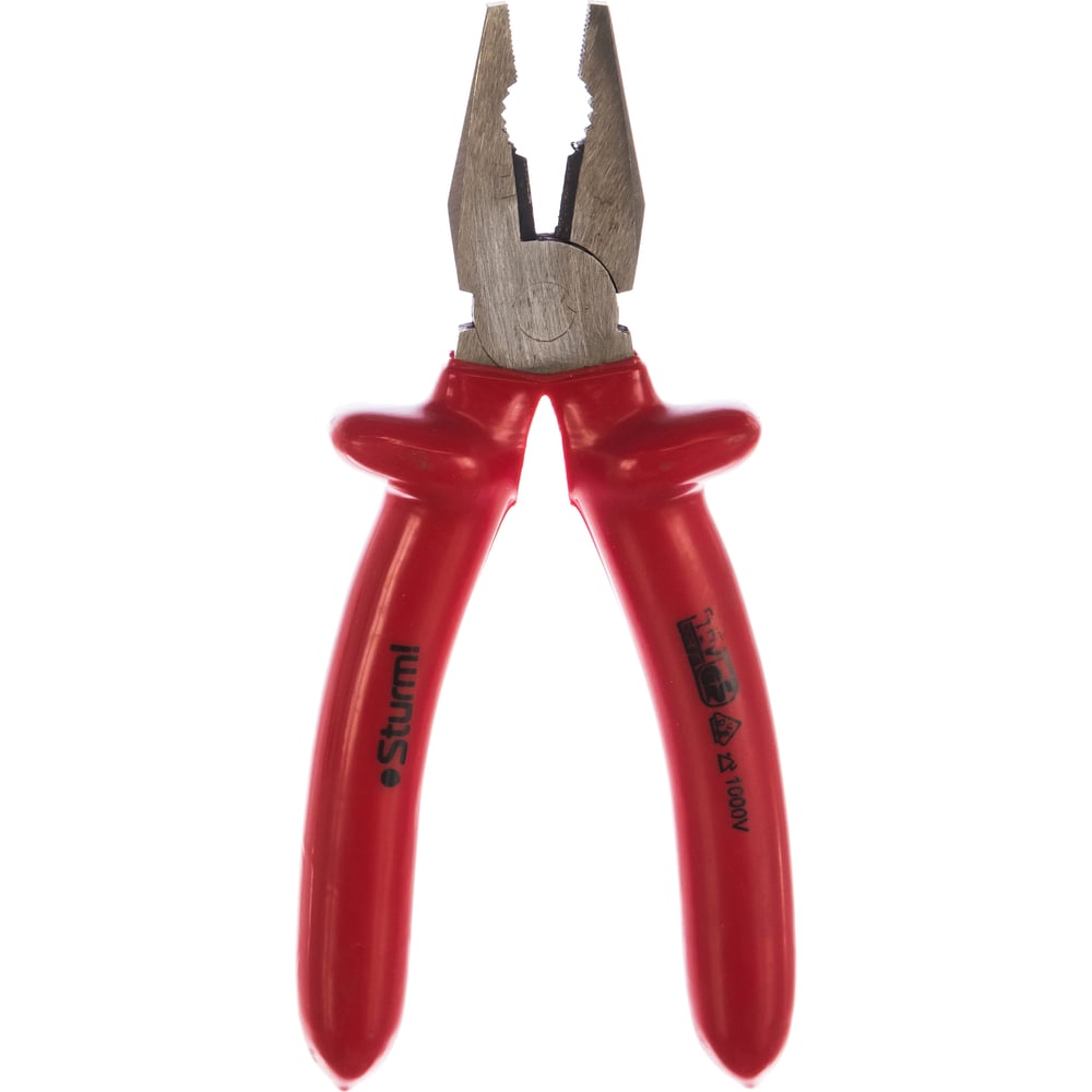 Пассатижи с диэлектрическими ручками 1000 В Sturm 1020-03-1-200 ...
