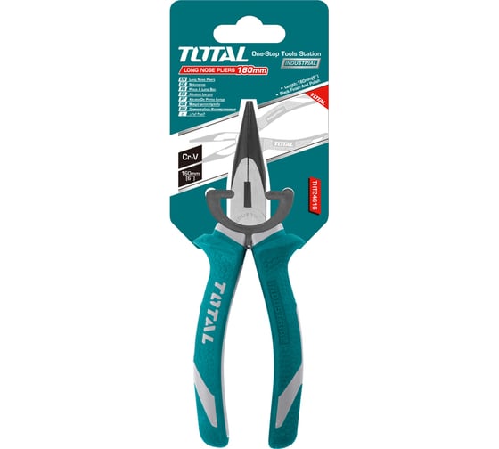 Длинногубцы TOTAL 160 мм THT220606