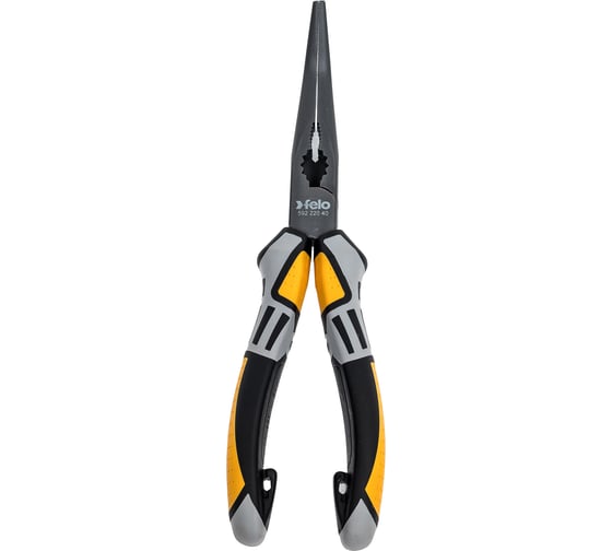 Длинногубцы угловые с резцом 205 мм Felo 59222040
