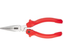 Длинногубцы 200 мм, прямые шлифованные, пластмассовые рукоятки MATRIX Standard 17154