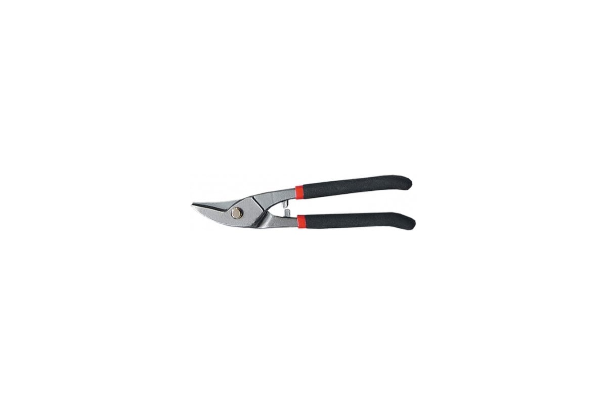 Ножницы по металлу, 225 мм, для фигурного реза, обливные ручки MATRIX .