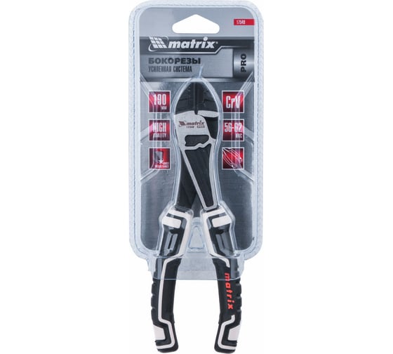 Бокорезы MATRIX PRO 190 мм, усиленная система 17549