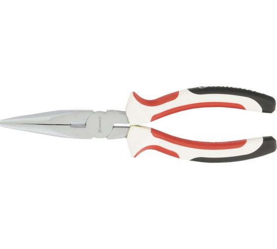 Прямые длинногубцы MATRIX White Nickel 200 мм, никелированные 17190