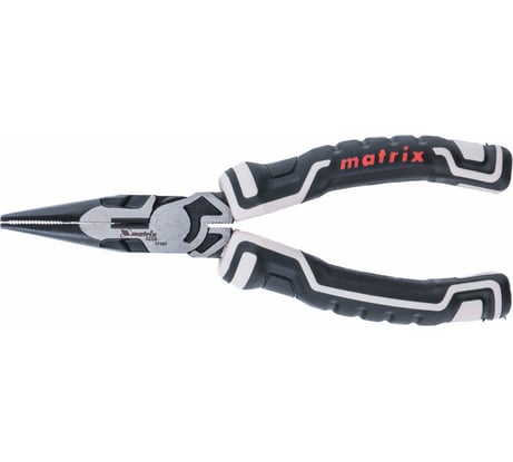Прямые длинногубцы MATRIX PRO 165 мм, усиленная система 17197