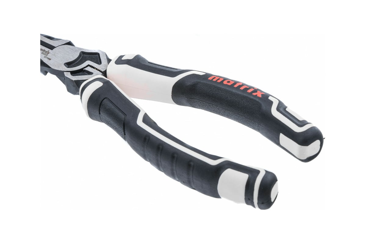 Прямые длинногубцы MATRIX PRO 205 мм, усиленная система 17198 ...