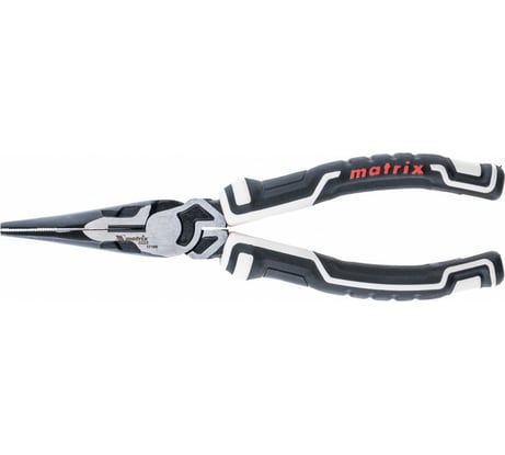 Прямые длинногубцы MATRIX PRO 205 мм, усиленная система 17198
