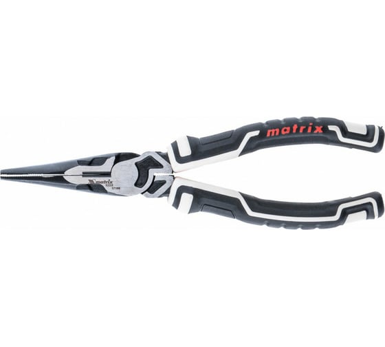 Прямые длинногубцы MATRIX PRO 205 мм, усиленная система 17198