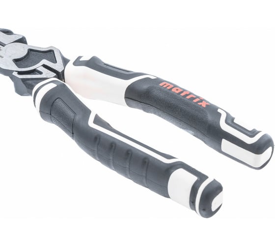 Комбинированные плоскогубцы MATRIX PRO 185 мм, усиленная система 17060