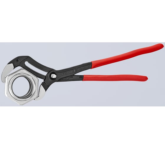 Переставные клещи Knipex sb зев 90 мм, длина 400 мм, фосфатированные, обливные ручки KN-8701400SB