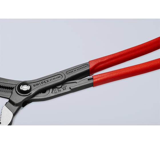 Переставные клещи Knipex sb зев 90 мм, длина 400 мм, фосфатированные, обливные ручки KN-8701400SB