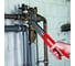 Переставные клещи Knipex sb зев 90 мм, длина 400 мм, фосфатированные, обливные ручки KN-8701400SB 13