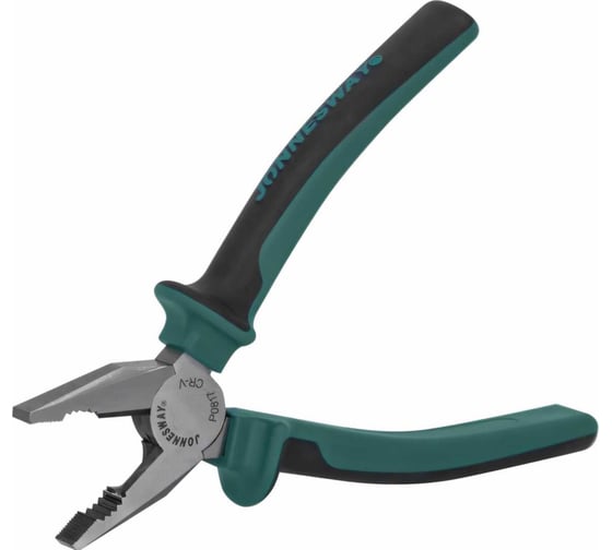 Пассатижи с двухкомпонентными рукоятками 180 мм Jonnesway P0817 49396