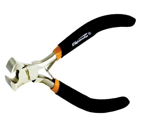 Торцевые кусачки SPARTA Mini 105 мм, никелированные, авторазжим 17828