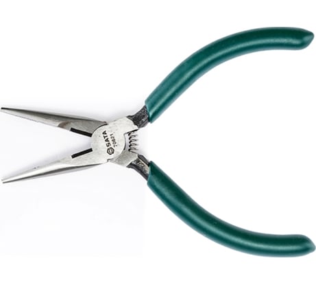 Плоскогубцы Sata 5" 140 мм, скругленные тонкие губки, прямые, с пружиной 70621