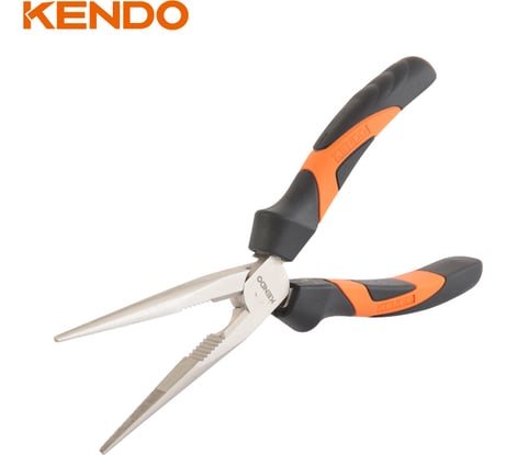 Прямые длинногубцы KENDO 160 мм 10301