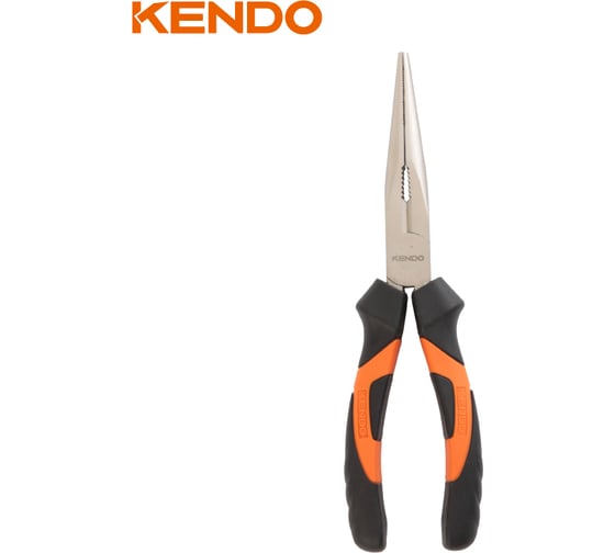 Прямые длинногубцы KENDO 160 мм 10301