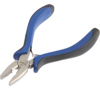 Плоскогубцы ТУНДРА mini, никелированные, двухкомпонентные рукоятки, 120 мм 881676