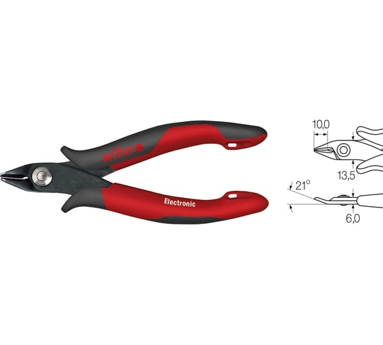 Силовые бокорезы Wiha Electronic 138 мм 26815 1