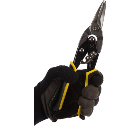 Ножницы по металлу STAYER MASTER, CrV, прямые, 260мм 23055-S